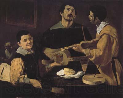 Diego Velazquez Trois Musiciens (df02) France oil painting art